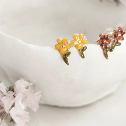Melis Ohrring Blume div. Farben