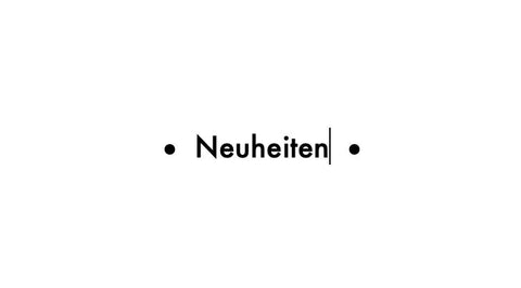 Neuheiten