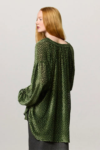 Anastasia Bluse mit Seiden-Anteil