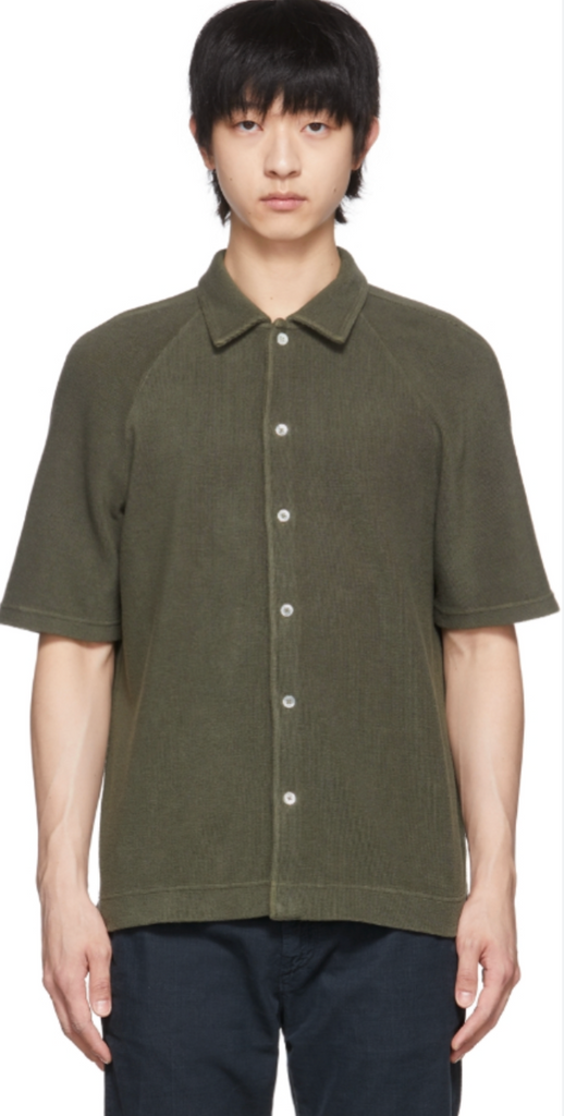 Cruiser Poloshirt aus Frotée-Baumwolljersey green desert