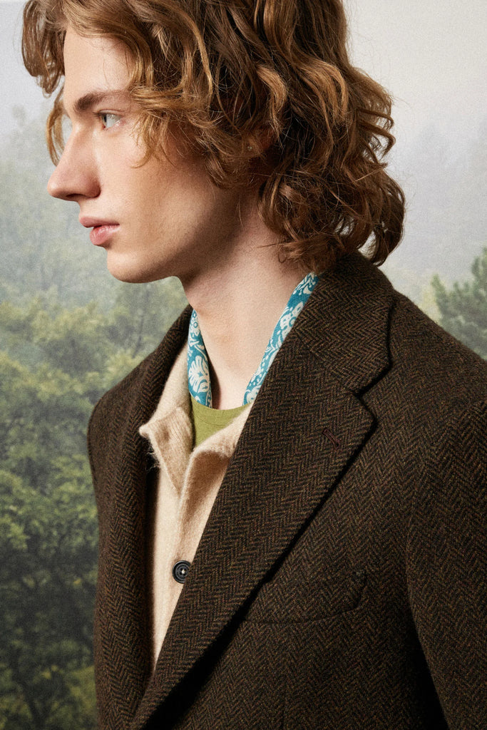 Catch2 Jacke Fischgrat