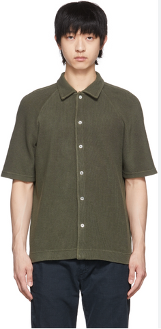 Cruiser Poloshirt aus Frotée-Baumwolljersey green desert