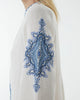 Jenna Astragal Milk Leinen Kaftan