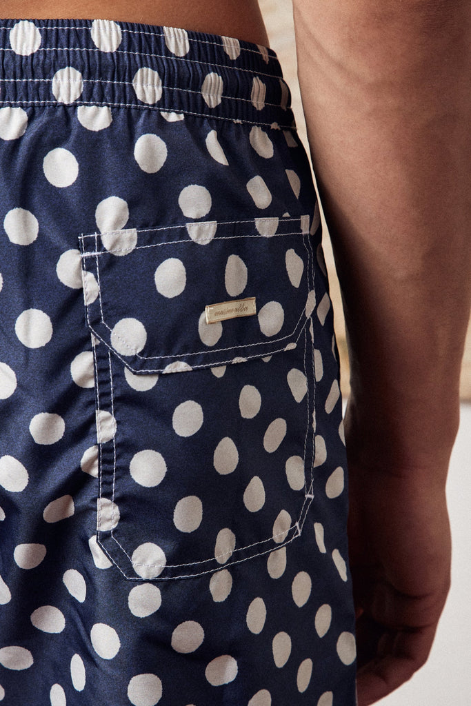 Kite Badehose pois blau