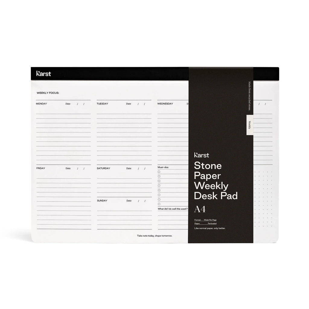 Weekly Planner - Wochenplaner aus Steinpapier