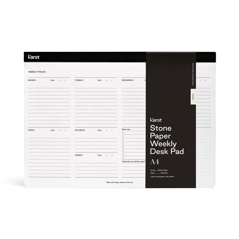 Weekly Planner - Wochenplaner aus Steinpapier