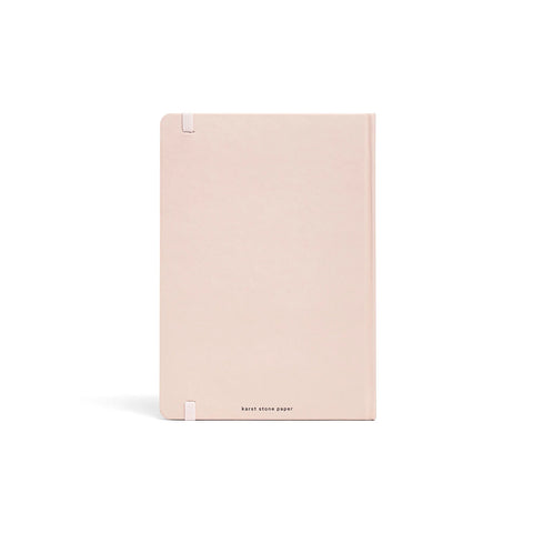 Notizbuch hardcover, 100% baumfrei, 5mm Raster