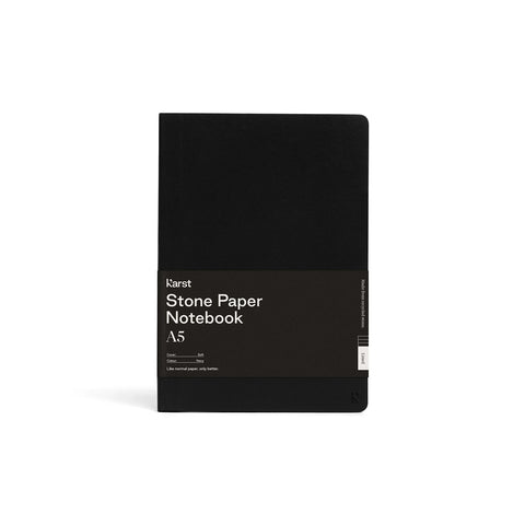 Notizbuch softcover, 100% baumfrei, blank
