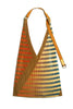 plissierte Y-Tasche in versch. Ausführungen