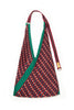plissierte Y-Tasche in versch. Ausführungen