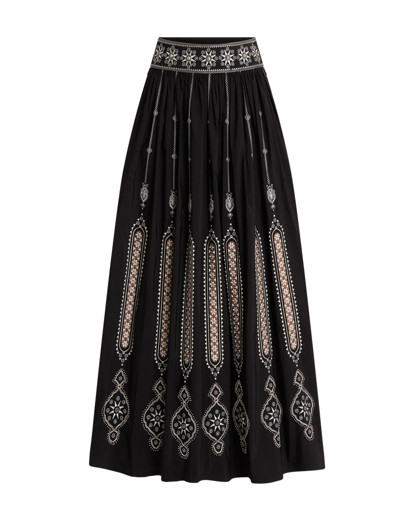 Ombretta Rock mit Stickereien