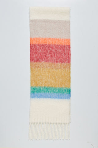 Rainbow Alpaka Schal