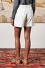 Sardina shorts bianco