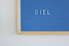 letter board klein