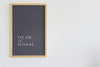 letter board klein