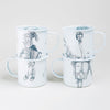 Tasse aus Emaille